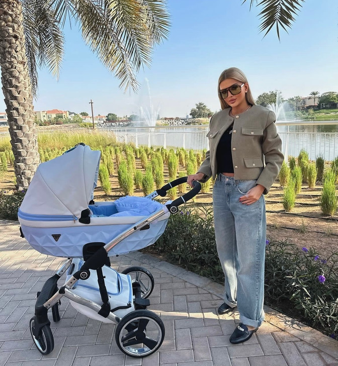 Junama Candy Blue Pram & Pushchair