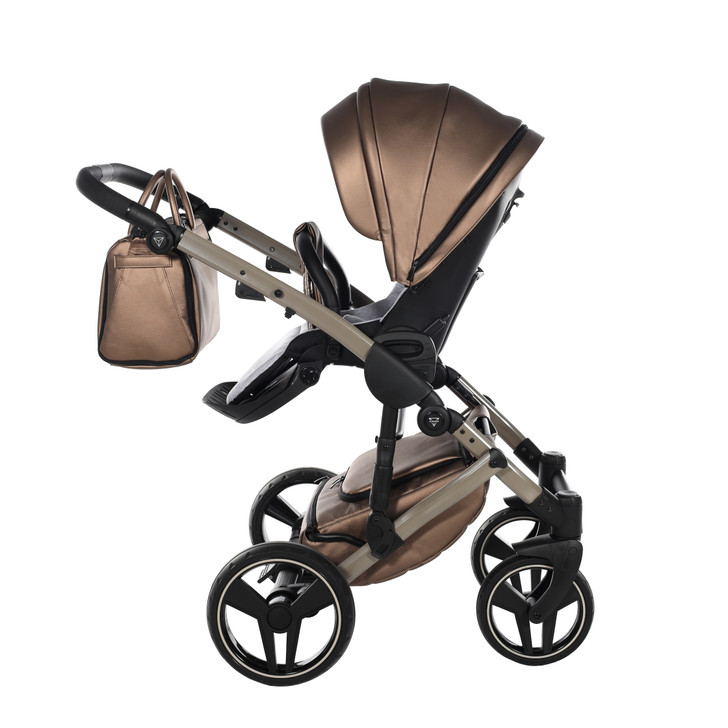 Junama Fluo Line Bronze 2-in-1 pram and pushchair parent facing