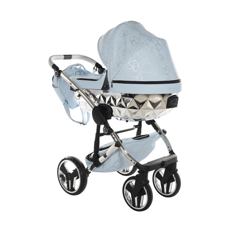 Junama Heart Blue Pram & Pushchair