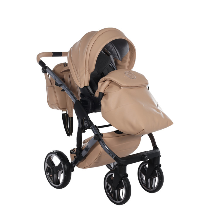 Junama Handcraft Camel 2-in-1 pram and pushchair + apron