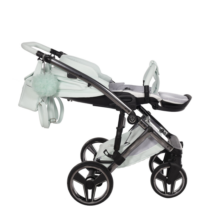 Junama Candy Premium Mint 2-in-1 pram and pushchair flat
