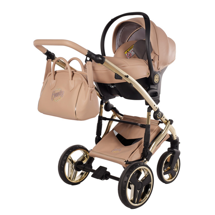 Junama Candy Premium Beige 2-in-1 pram and pushchair travel system