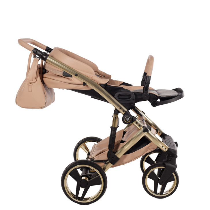 Junama Candy Premium Beige 2-in-1 pram and pushchair flat