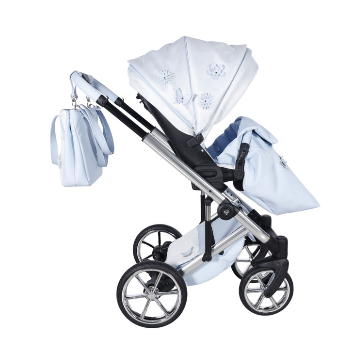 Junama Fleur Blue Pram & Pushchair