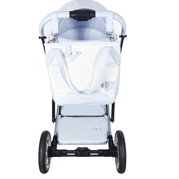 Junama Fleur Blue Pram & Pushchair