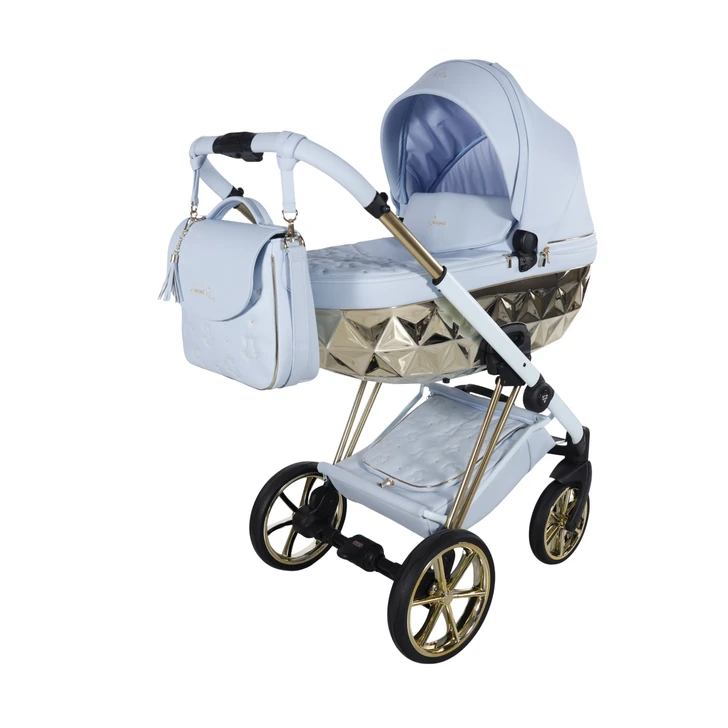 Junama Cubby Blue Pram Pushchair Travel System