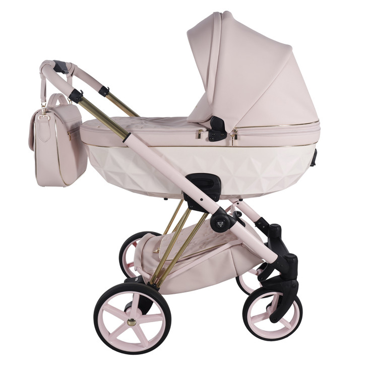 Junama Cubby Pink Pram & Pushchair