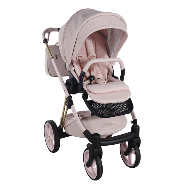 Junama Cubby Pink Pram & Pushchair