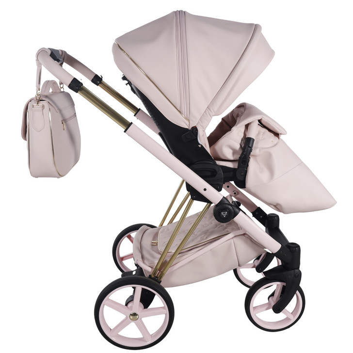 Junama Cubby Pink Pram & Pushchair