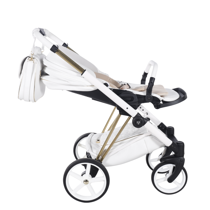 Junama Cubby White Pram & Pushchair
