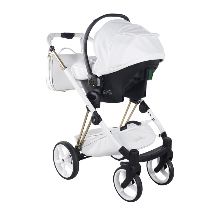 Junama Cubby White Pram & Pushchair