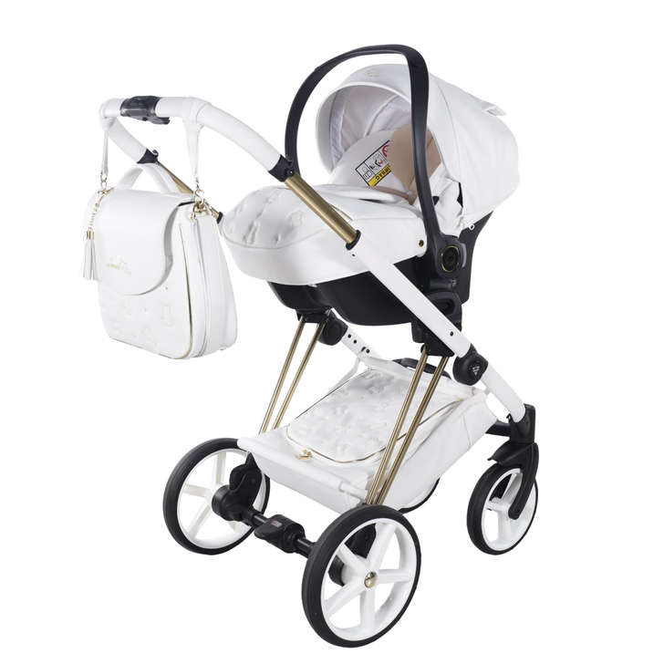 Junama Cubby White Pram & Pushchair