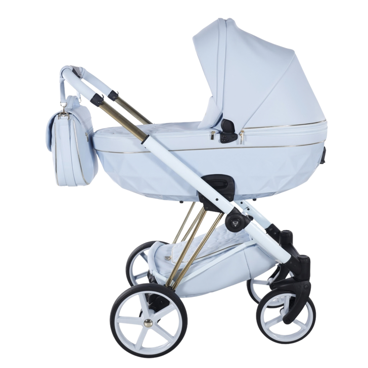 Junama Cubby Blue & Pushchair