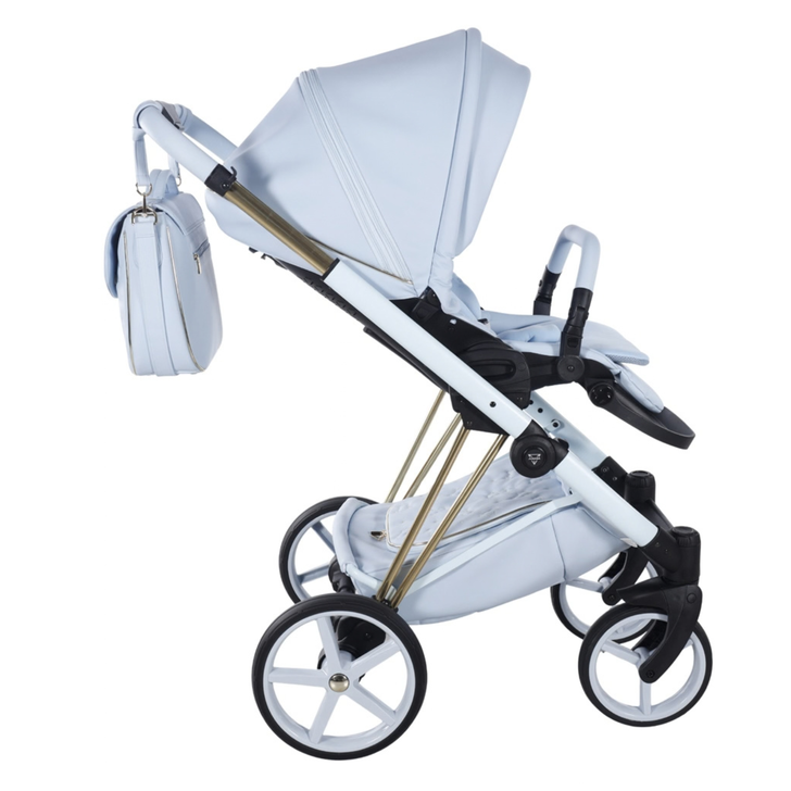 Junama Cubby Blue & Pushchair
