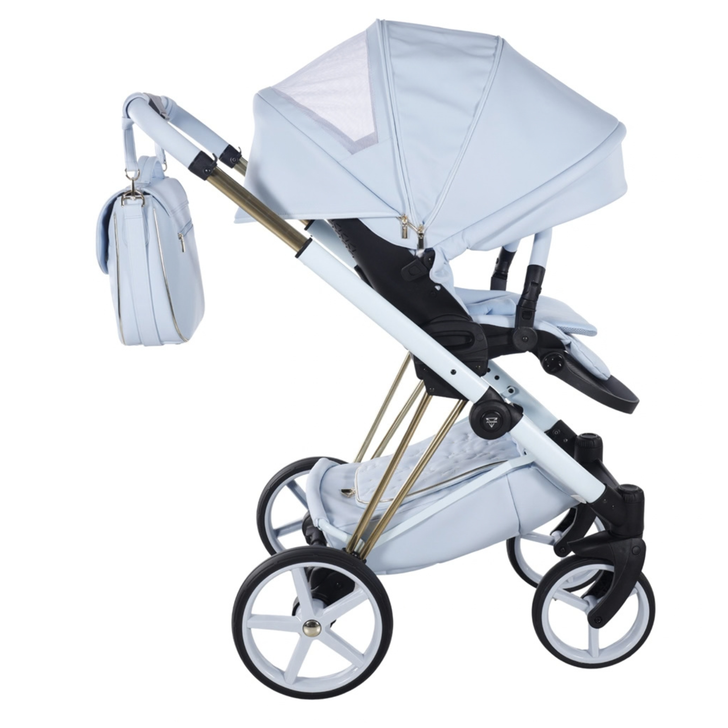 Junama Cubby Blue & Pushchair