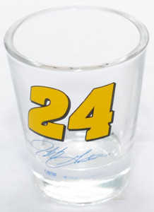 Shot glass Jeff Gordon # 24 Racing  2 oz