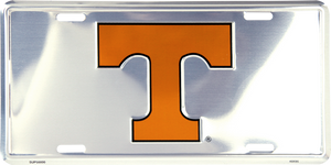 Tennessee Volunteers Super Stock Aluminum Car License Plate 12" x 6" Tennessee Volunteers Super Stock Aluminum Car License Plate 12" x 6"