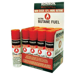 Ronson Butane 42GR Cans (12 Nos/Display)