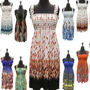 Sundresses Large/X-Large in Assorted design (12 Pcs/Box)