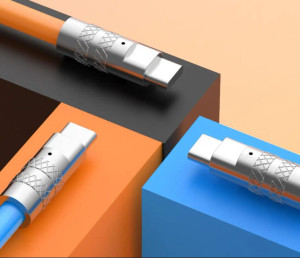 Copy of TYPE-C to Type-C 10FT Charging PVC Thick Cable Metal Head (TYPE-C to Type-C)