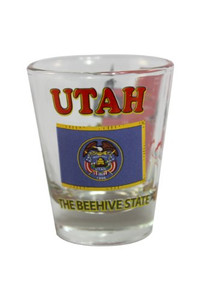 State Shot Glass Utah - UT State Shot Glass Utah - UT