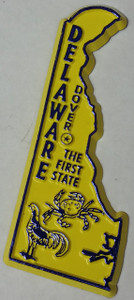 State Magnet Delaware - DE - 2D State Magnet Delaware - DE - 2D