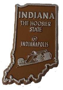 State Magnet Indiana - IN - 2D State Magnet Indiana - IN - 2D