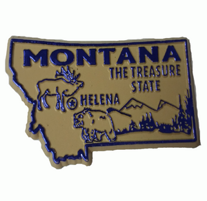 Magnet Montana - MT - 2D Magnet Montana - MT - 2D