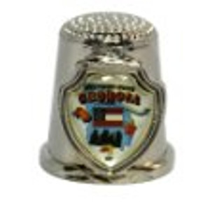State Metal Thimble Georgia - GA State Metal Thimble Georgia - GA