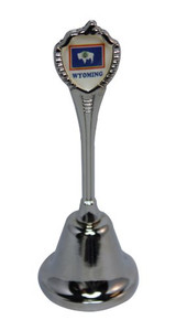 State Metal Bell Wyoming - WY State Metal Bell Wyoming - WY