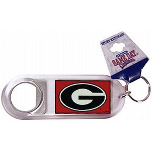 Georgia Bulldogs - Key ring Luciter Bottle Opener Georgia Bulldogs - Key ring Luciter Bottle Opener