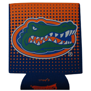 Florida Gators - U - FL  Koozie Pocket Dot Pattern for Beer or Soda Can