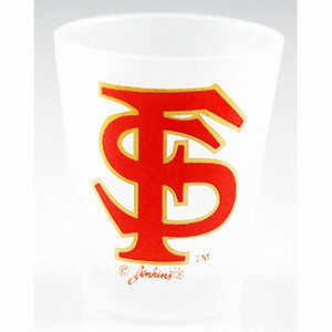 Florida State Seminoles- FSU- Logo Frosted - Shot Glass 2 oz Florida State Seminoles- FSU- Logo Frosted - Shot Glass 2 oz