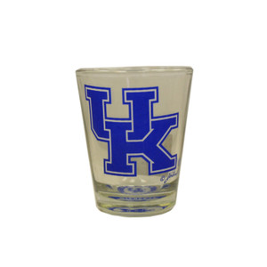 University of KY - UK- Bulls Eye Bottom - Shot Glass 2 oz University of KY - UK- Bulls Eye Bottom - Shot Glass 2 oz