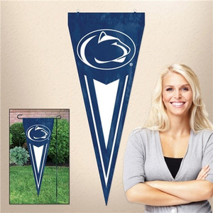 Penn State University - PENN - Applique & Embroidered Pennant - Size: 34" X 14" Penn State University - PENN - Applique & Embroidered Pennant - Size: 34" X 14"