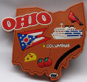Magnet Ohio - OH - 3D