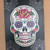 Aluminium Wall Decor Sign "Skull"