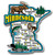 Super Jumbo Map Magnet - Minnesota Super Jumbo Map Magnet - Minnesota