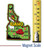 Idaho Colorful State Magnet Idaho Colorful State Magnet