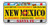 License Plate 'New Mexico' 6" x 12" High Quality Emboss Metal Plate License Plate 'New Mexico' 6" x 12" High Quality Emboss Metal Plate