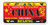 License Plate 'China' 6" x 12" High Quality Emboss Metal Plate