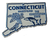 State Magnet Connecticut - CT - 2D State Magnet Connecticut - CT - 2D