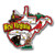 Super Jumbo West Virginia - WV State Magnets