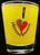 State Shot Glass I Love MA State Shot Glass I Love MA