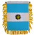 Mini Banners Country 'Argentina' Size: 4" x 6"
