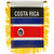 Mini Banners Country 'Costa Rica' Size: 4" x 6" Mini Banners Country 'Costa Rica' Size: 4" x 6"