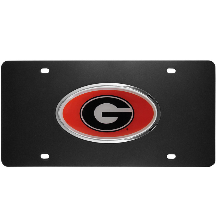 Georgia Bulldogs Acrylic License Plate 12" x 6"