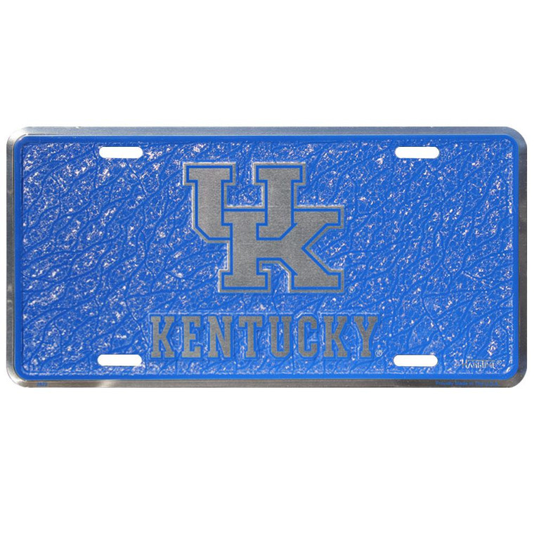 Kentucky UK Mosaic - Aluminum License Plate 12" x 6"