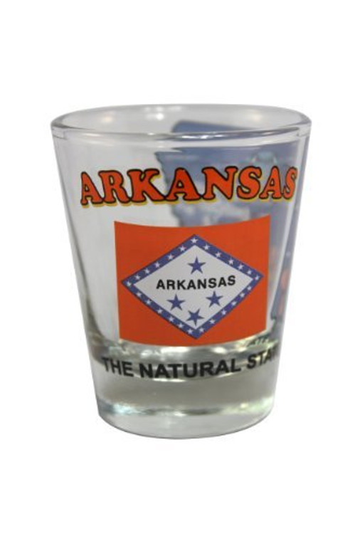 State Shot Glass Arkansas - AR State Shot Glass Arkansas - AR