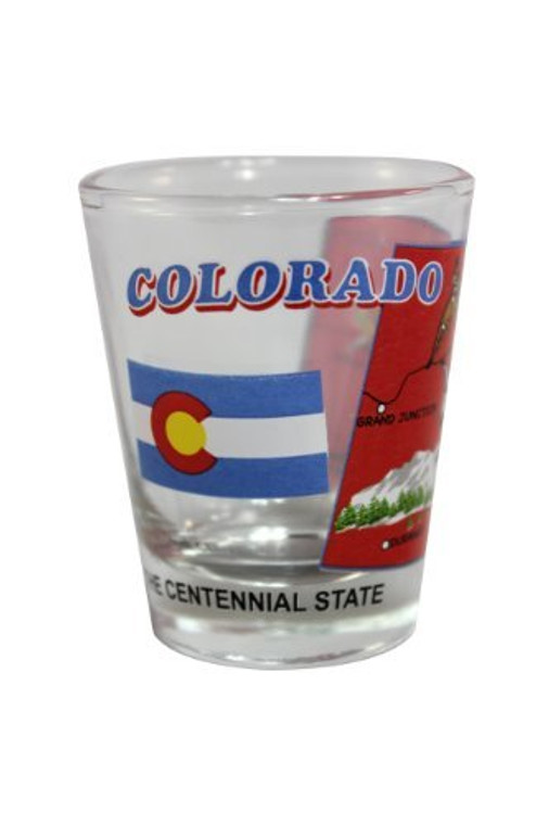 State Shot Glass Colorado - CO